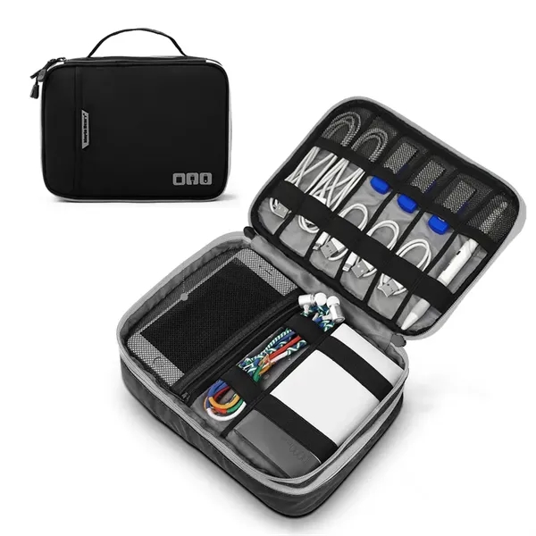Multifunctional Travel Electronics Organizer - Multifunctional Travel Electronics Organizer - Image 0 of 2