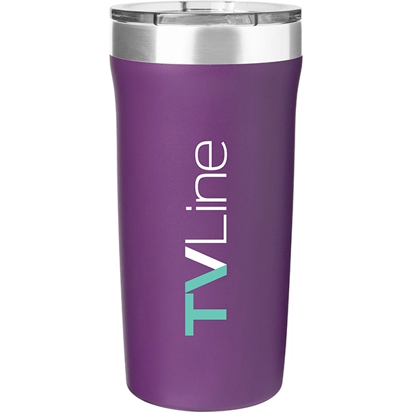 18 oz Palermo Stainless Insulated Travel Coffee Tumbler - 18 oz Palermo Stainless Insulated Travel Coffee Tumbler - Image 4 of 5