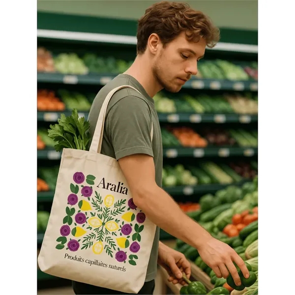 Organic Budget Tote - Organic Budget Tote - Image 4 of 4