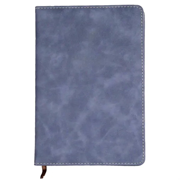 TiTUS® Executive Velveteen PU Lather A5 Notebook - TiTUS® Executive Velveteen PU Lather A5 Notebook - Image 5 of 6