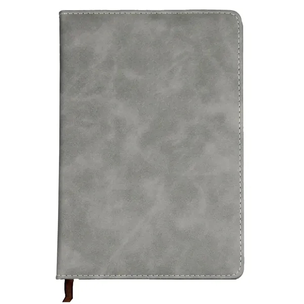 TiTUS® Executive Velveteen PU Lather A5 Notebook - TiTUS® Executive Velveteen PU Lather A5 Notebook - Image 6 of 6