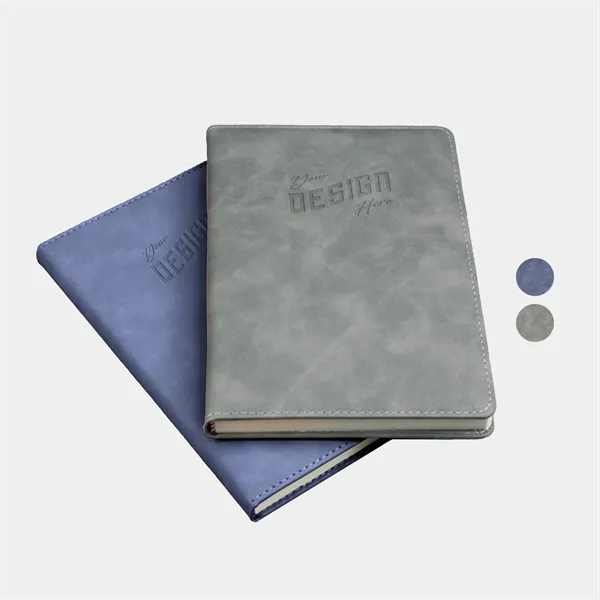 TiTUS® Executive Velveteen PU Lather A5 Notebook - TiTUS® Executive Velveteen PU Lather A5 Notebook - Image 0 of 6