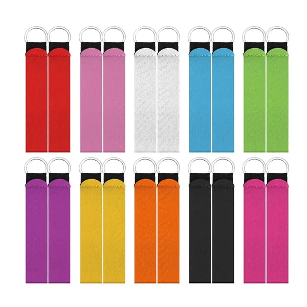 Custom Fabric Wrist Keychains & Lanyards - Custom Fabric Wrist Keychains & Lanyards - Image 2 of 7