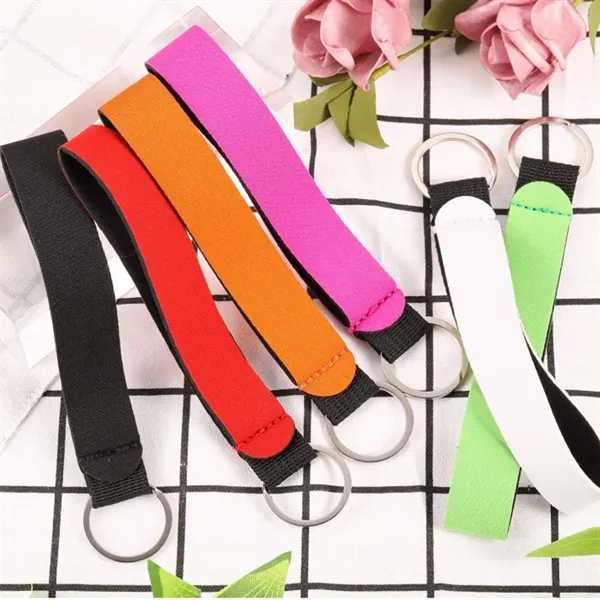 Custom Fabric Wrist Keychains & Lanyards - Custom Fabric Wrist Keychains & Lanyards - Image 5 of 7