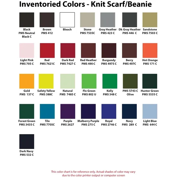 Made in USA Custom Knit Beanie without Cuff - Made in USA Custom Knit Beanie without Cuff - Image 2 of 2