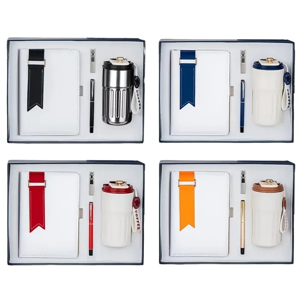Executive Gift Set With Notebook Tumbler Pen And USB Drive - Executive Gift Set With Notebook Tumbler Pen And USB Drive - Image 7 of 11