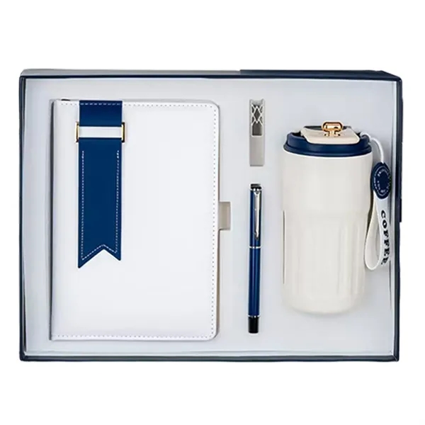 Executive Gift Set With Notebook Tumbler Pen And USB Drive - Executive Gift Set With Notebook Tumbler Pen And USB Drive - Image 8 of 11