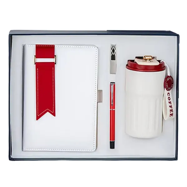 Executive Gift Set With Notebook Tumbler Pen And USB Drive - Executive Gift Set With Notebook Tumbler Pen And USB Drive - Image 10 of 11