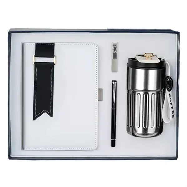 Executive Gift Set With Notebook Tumbler Pen And USB Drive - Executive Gift Set With Notebook Tumbler Pen And USB Drive - Image 11 of 11
