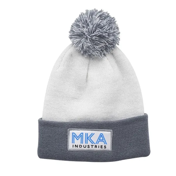Alpine Pom Beanie (Embroidered) - Alpine Pom Beanie (Embroidered) - Image 2 of 2
