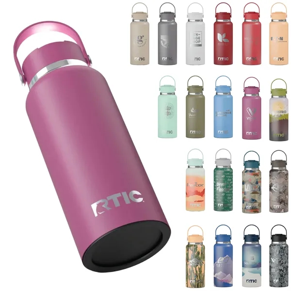 RTIC 32oz Stainless Steel Ceramic-Lined Outback Bottle - RTIC 32oz Stainless Steel Ceramic-Lined Outback Bottle - Image 0 of 58