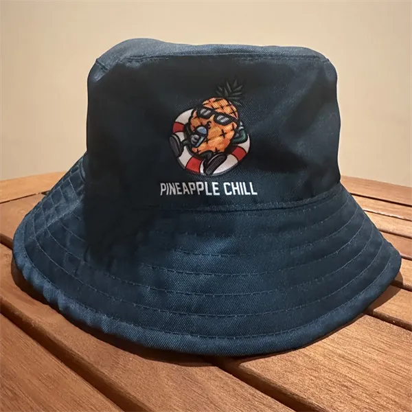 Polyester Twill Full Sublimation Reversible Bucket Hat - Polyester Twill Full Sublimation Reversible Bucket Hat - Image 5 of 7