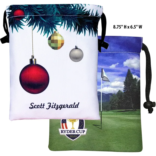 PCG Sublimated Drawstring Valuables Pouch w/ Free Shipping - PCG Sublimated Drawstring Valuables Pouch w/ Free Shipping - Image 0 of 14