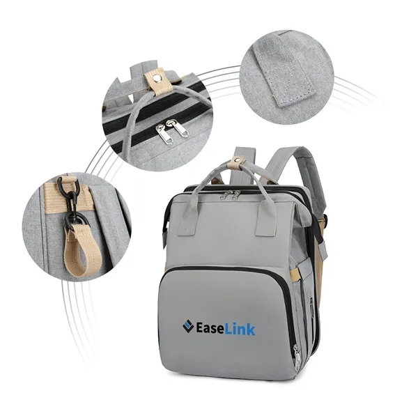 Hospital-Ready Baby Organizer Backpack w/ Changing Station - Hospital-Ready Baby Organizer Backpack w/ Changing Station - Image 1 of 4