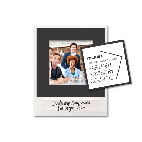 Custom Retro Picture Frame Magnet