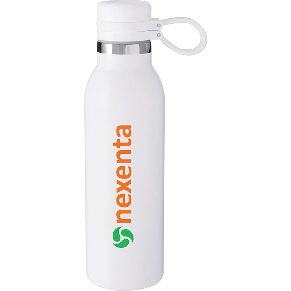 Custom 20 oz h2go Relay Stainless Insulated Water Bottle w/Handle