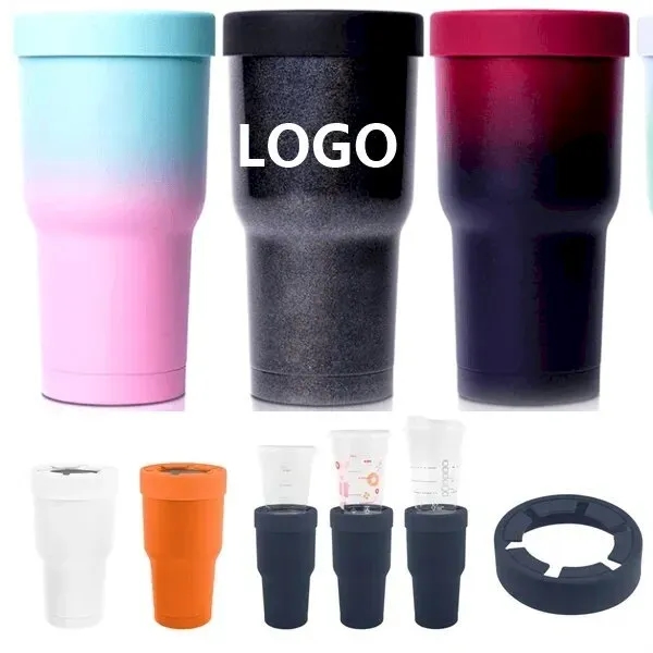 30 Oz. Reynolds Stainless Steel Tumbler With Silicone Lid - 30 Oz. Reynolds Stainless Steel Tumbler With Silicone Lid - Image 0 of 3