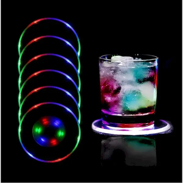 LED Luminous Acrylic Coaster - LED Luminous Acrylic Coaster - Image 3 of 4