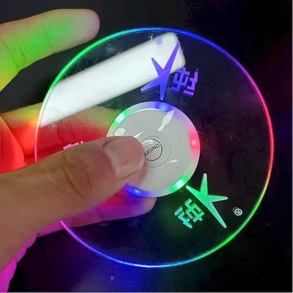 LED Luminous Acrylic Coaster - LED Luminous Acrylic Coaster - Image 4 of 4