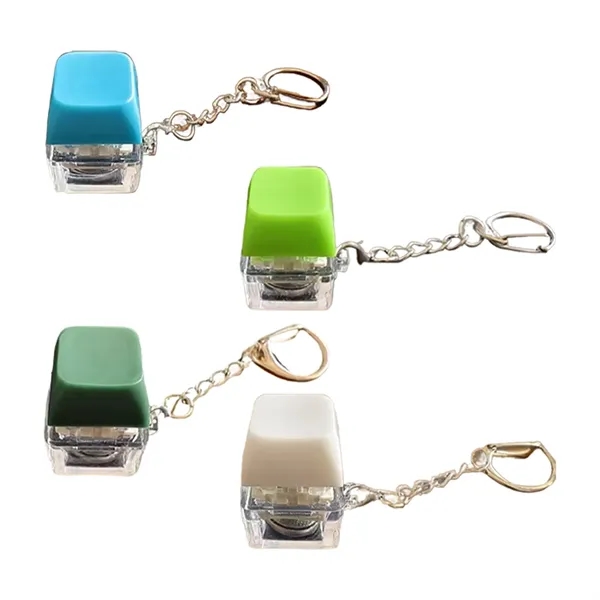Keyboard Keychain Stress Relief Toy Portable Fun Fidget Gift - Keyboard Keychain Stress Relief Toy Portable Fun Fidget Gift - Image 5 of 6