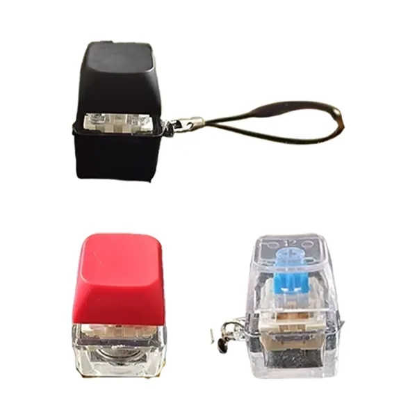 Keyboard Keychain Stress Relief Toy Portable Fun Fidget Gift - Keyboard Keychain Stress Relief Toy Portable Fun Fidget Gift - Image 6 of 6