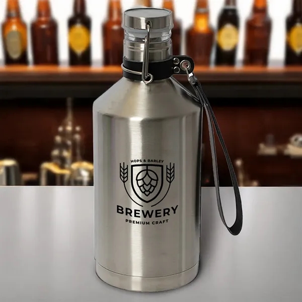 1.89 L (64 Fl. Oz.) Brewmaster Growler - 1.89 L (64 Fl. Oz.) Brewmaster Growler - Image 0 of 1