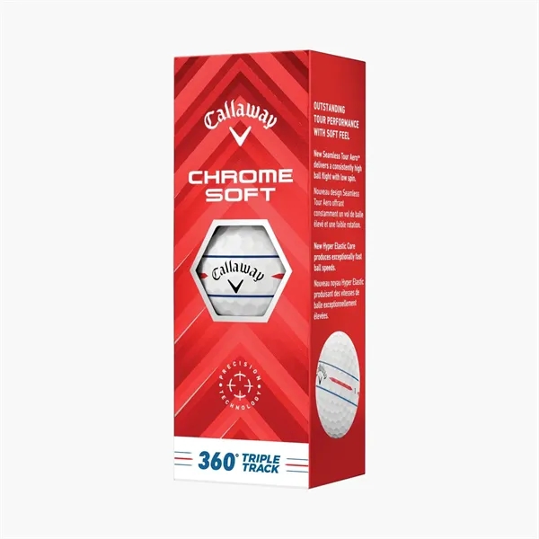 Callaway® Chrome Soft 360 Triple Track Golf Balls - Callaway® Chrome Soft 360 Triple Track Golf Balls - Image 4 of 5