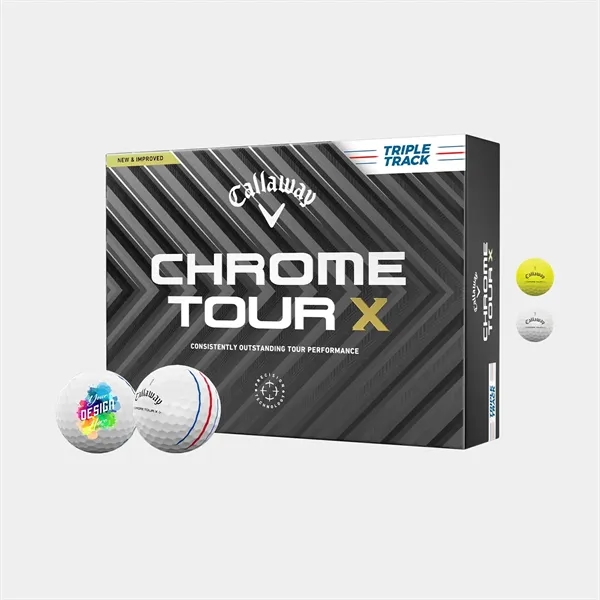 Callaway® Chrome Tour X Triple Track Golf Balls - Callaway® Chrome Tour X Triple Track Golf Balls - Image 0 of 5