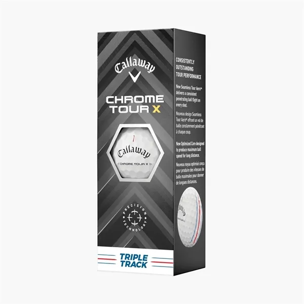 Callaway® Chrome Tour X Triple Track Golf Balls - Callaway® Chrome Tour X Triple Track Golf Balls - Image 3 of 5