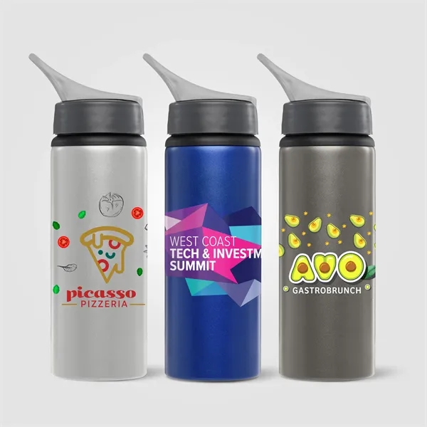 Maui - 24oz. Aluminum Water Bottle - Full Color. - Maui - 24oz. Aluminum Water Bottle - Full Color. - Image 0 of 3