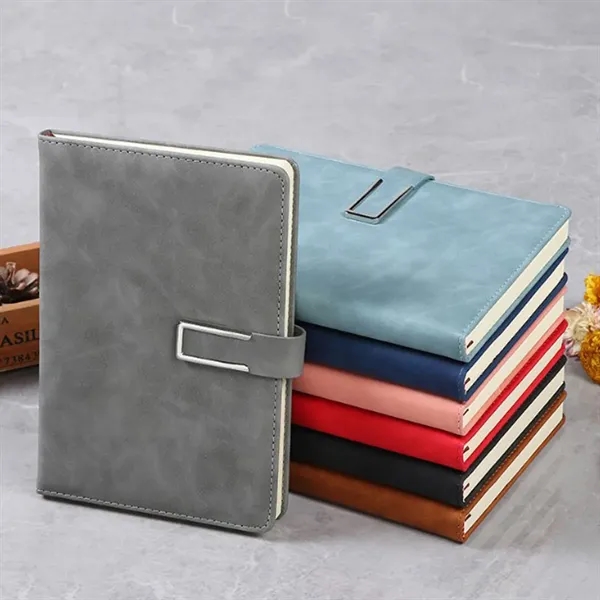 A5 Simple Business Magnetic Buckle Hardcover Notebooks - A5 Simple Business Magnetic Buckle Hardcover Notebooks - Image 3 of 3