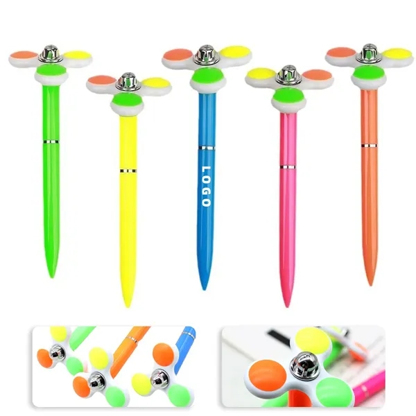 Spinning Fidget Ballpoint Pen - Spinning Fidget Ballpoint Pen - Image 0 of 5