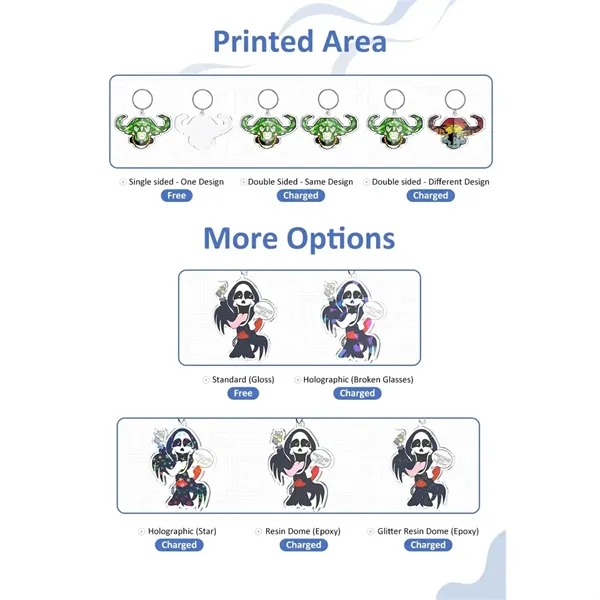 Custom Acrylic Keychain 1"-2.5" - Custom Acrylic Keychain 1"-2.5" - Image 7 of 12