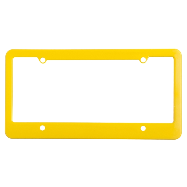 License Plate Frame (4 Holes - Straight Bottom) - License Plate Frame (4 Holes - Straight Bottom) - Image 5 of 5