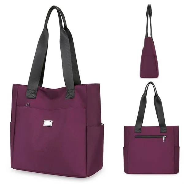 Travel gym shopping large waterproof overnight tote bag - Travel gym shopping large waterproof overnight tote bag - Image 2 of 4