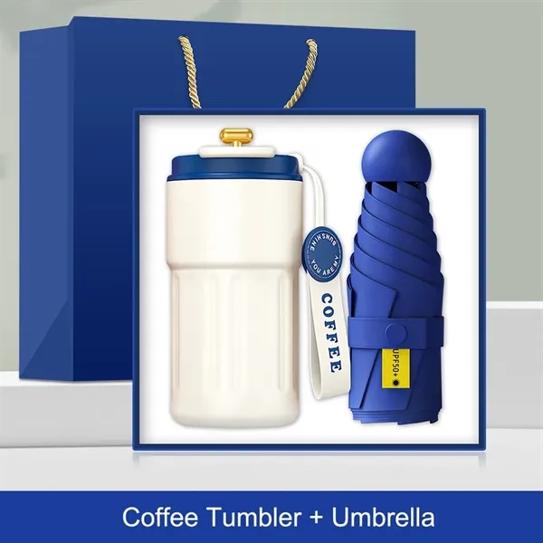 Christmas Gift Set Tumbler With Umbrella For Holidays - Christmas Gift Set Tumbler With Umbrella For Holidays - Image 7 of 18