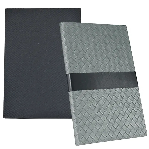 TiTUS® Sahara PU Leather A5 Business Notebook with Gift Box - TiTUS® Sahara PU Leather A5 Business Notebook with Gift Box - Image 1 of 4