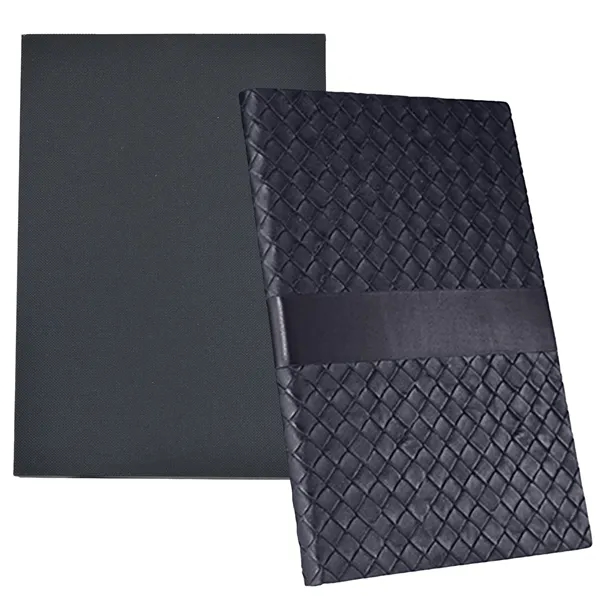 TiTUS® Sahara PU Leather A5 Business Notebook with Gift Box - TiTUS® Sahara PU Leather A5 Business Notebook with Gift Box - Image 3 of 4