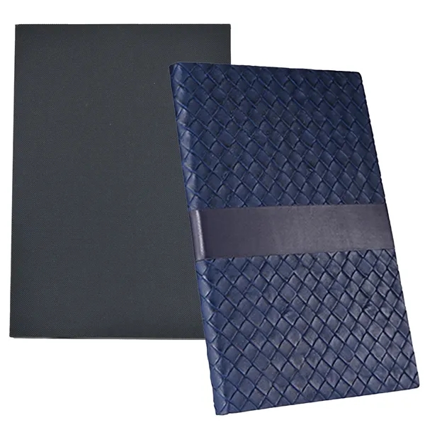 TiTUS® Sahara PU Leather A5 Business Notebook with Gift Box - TiTUS® Sahara PU Leather A5 Business Notebook with Gift Box - Image 4 of 4