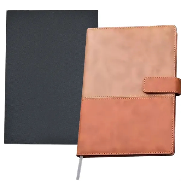 TiTUS® A5 Velveteen Notebook - PU Buckle,Bookmark & Gift Box - TiTUS® A5 Velveteen Notebook - PU Buckle,Bookmark & Gift Box - Image 1 of 4