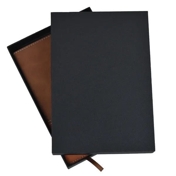 TiTUS® A5 Velveteen Notebook - PU Buckle,Bookmark & Gift Box - TiTUS® A5 Velveteen Notebook - PU Buckle,Bookmark & Gift Box - Image 3 of 4