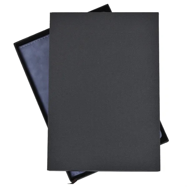 TiTUS® PU Leather A5 Notebook with Bookmark & Gift Box - TiTUS® PU Leather A5 Notebook with Bookmark & Gift Box - Image 1 of 3