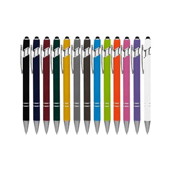Jenny Stylus Satin Soft Touch Click Metal Pen - Jenny Stylus Satin Soft Touch Click Metal Pen - Image 1 of 14