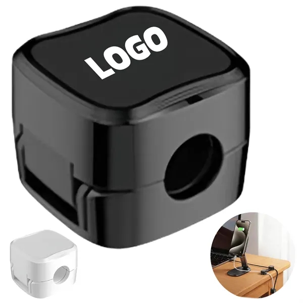 Compact Cable Organizer Clip for Desk Neat Wire Management - Compact Cable Organizer Clip for Desk Neat Wire Management - Image 0 of 8