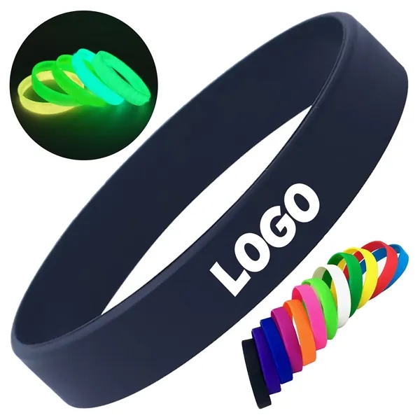 Glow In Dark Sports Wristband Durable Night Event Wear - Glow In Dark Sports Wristband Durable Night Event Wear - Image 0 of 6