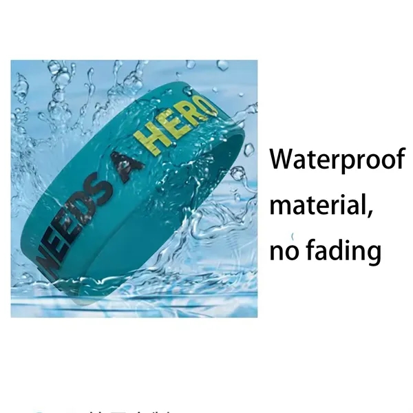 Glow In Dark Sports Wristband Durable Night Event Wear - Glow In Dark Sports Wristband Durable Night Event Wear - Image 4 of 6