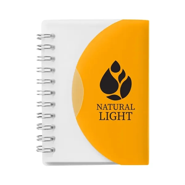 Curve Small Spiral Notebook 3.25" x 4.25" - Curve Small Spiral Notebook 3.25" x 4.25" - Image 0 of 40