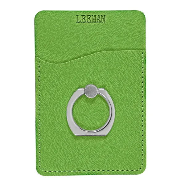Leeman Tuscany Card Holder with Metal Ring Phone Stand - Leeman Tuscany Card Holder with Metal Ring Phone Stand - Image 12 of 31