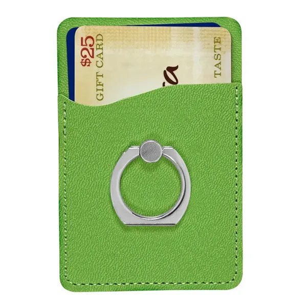 Leeman Tuscany Card Holder with Metal Ring Phone Stand - Leeman Tuscany Card Holder with Metal Ring Phone Stand - Image 13 of 31