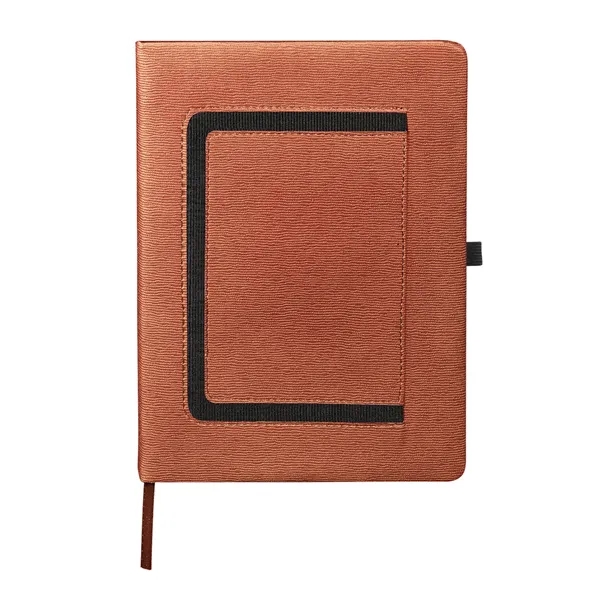 Leeman Roma Journal With Horizontal Phone Pocket 7.5" X 9... - Leeman Roma Journal With Horizontal Phone Pocket 7.5" X 9... - Image 2 of 2